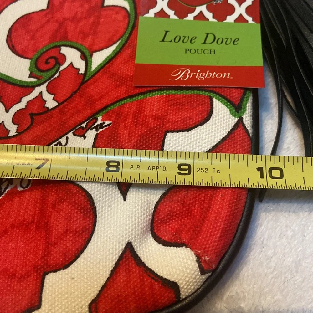 BRIGHTON NWT Love Dove Pouch Purse Cross Body